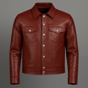 LEATHER MOTOBIKER JACKET