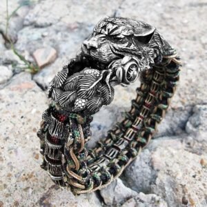 TIGER PARACORD BRACELET