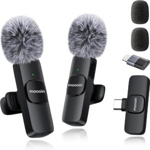 MOOOIN WIRELESS LAVALIER MICROPHONE